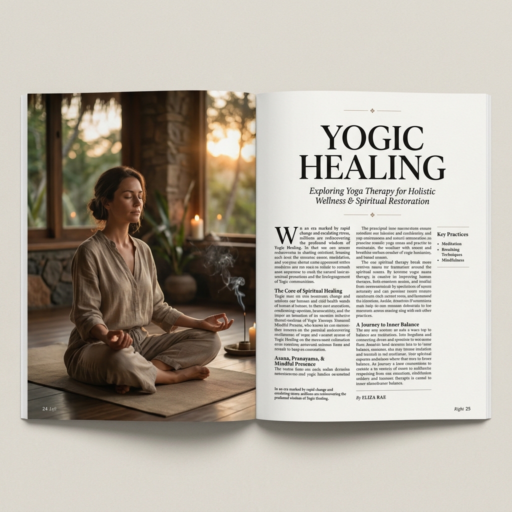 Yogic Healing A Divine Cure