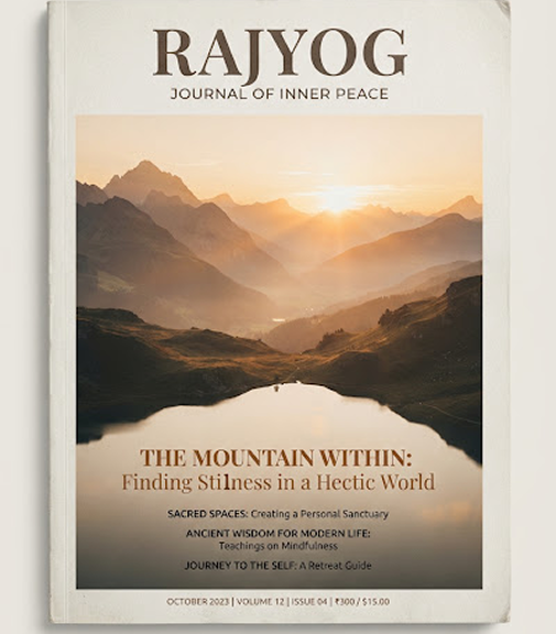 Rajyog Journal of Inner Peace Cover
